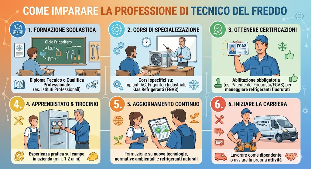 formazione professionale del frigorista
