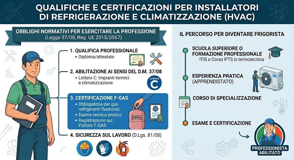 Requisiti tecnico professionali frigorista