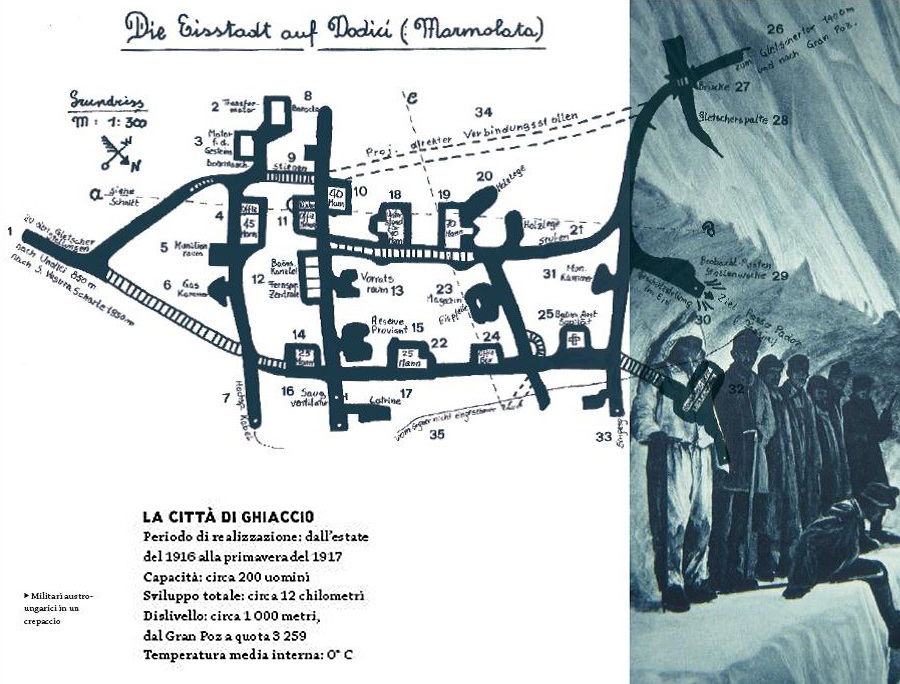 Planimetria Città di ghiaccio